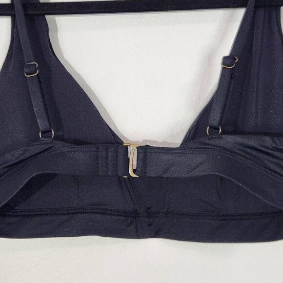 Andie Black Bikini Top Black Swim Top NWT Small Black Swimwear Andie Swim Top - Picture 5 of 11